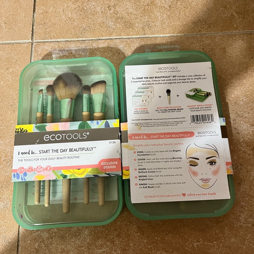 Eco tools makeup brushes 5pc